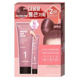 손상 적은 헤어 컬러 애쉬로즈핑크 대용량