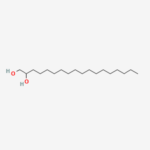 STEARYL GLYCOL 분자 구조