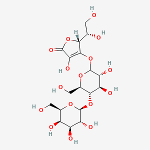 ASCORBYL LACTOSIDE 분자 구조