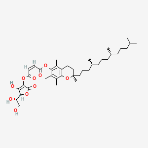 ASCORBYL TOCOPHERYL MALEATE 분자 구조