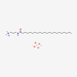 BEHENAMIDOPROPYLTRIMONIUM METHOSULFATE 분자 구조