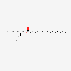 BUTYLOCTYL PALMITATE 분자 구조