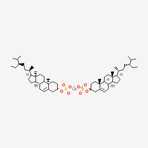 CALCIUM BETA-SITOSTERYL SULFATE 분자 구조