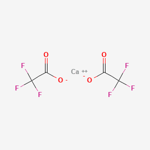 CALCIUM TRIFLUOROACETATE 분자 구조