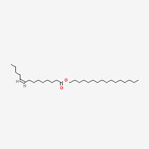 CETYL MYRISTOLEATE 분자 구조