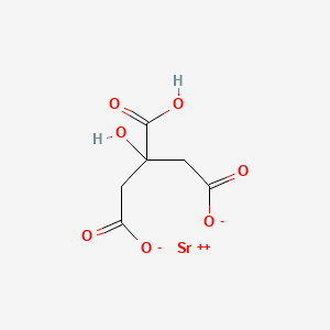 STRONTIUM CITRATE 분자 구조