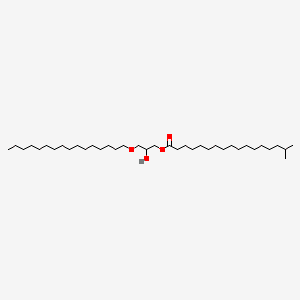 CHIMYL ISOSTEARATE 분자 구조