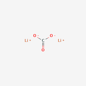 LITHIUM CARBONATE 분자 구조
