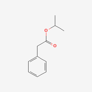 ISOPROPYL PHENYLACETATE 분자 구조