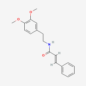 CINNAMIDOETHYL DIMETHOXYBENZENE 분자 구조