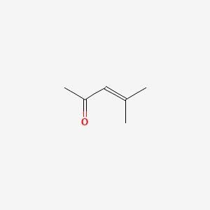 3-Penten-2-one, 4-methyl- 분자 구조