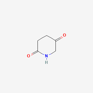 PIPERIDINEDIONE 분자 구조