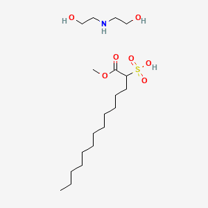 DEA-METHYL MYRISTATE SULFONATE 분자 구조