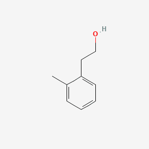 Benzeneethanol, 2-methyl- 분자 구조