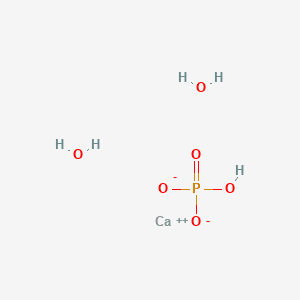 DICALCIUM PHOSPHATE DIHYDRATE 분자 구조