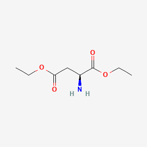 DIETHYL ASPARTATE 분자 구조