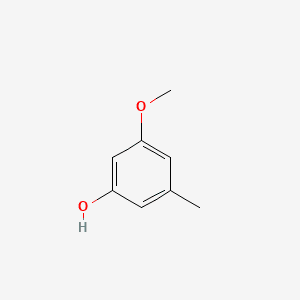 Phenol, 3-methoxy-5-methyl- 분자 구조