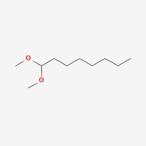 OCTANAL DIMETHYL ACETAL 분자 구조