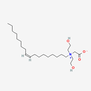 DIHYDROXYETHYL OLEYL GLYCINATE 분자 구조