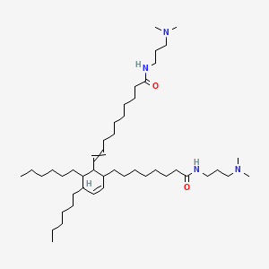 DILINOLEAMIDOPROPYL DIMETHYLAMINE 분자 구조