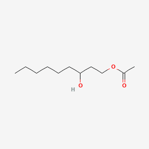 1,3-Nonanediol, monoacetate 분자 구조
