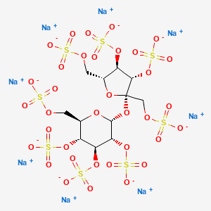SODIUM SUCROSE OCTASULFATE 분자 구조