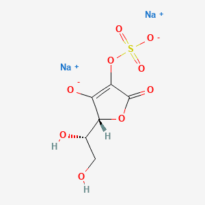 DISODIUM ASCORBYL SULFATE 분자 구조