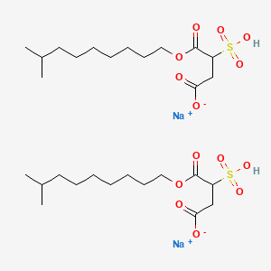 DISODIUM ISODECYL SULFOSUCCINATE 분자 구조