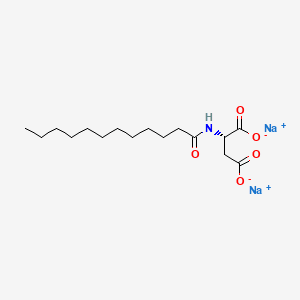 DISODIUM N-LAUROYL ASPARTATE 분자 구조