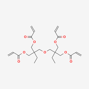 DITRIMETHYLOLPROPANE TETRAACRYLATE 분자 구조