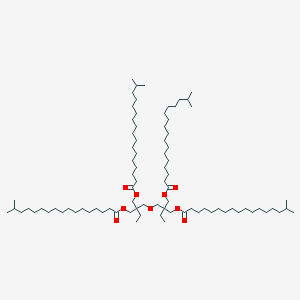 DITRIMETHYLOLPROPANE TETRAISOSTEARATE 분자 구조