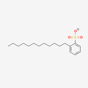 DODECYLBENZENE SULFONIC ACID 분자 구조