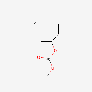 CYCLOOCTYL METHYL CARBONATE 분자 구조