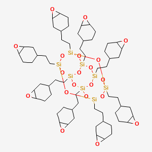 EPOXYCYCLOHEXYLETHYL POLYSILSESQUIOXANE 분자 구조