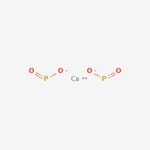 Phosphinic acid, calcium salt 분자 구조