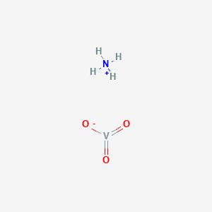 Vanadic acid, (HVO3), ammonium salt 분자 구조