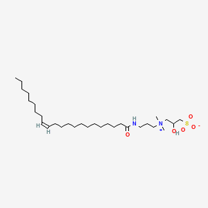 ERUCAMIDOPROPYL HYDROXYSULTAINE 분자 구조