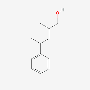 Benzenebutanol, .beta.,.delta.-dimethyl- 분자 구조