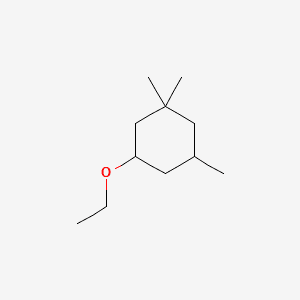 Cyclohexane, 3-ethoxy-1,1,5-trimethyl- 분자 구조