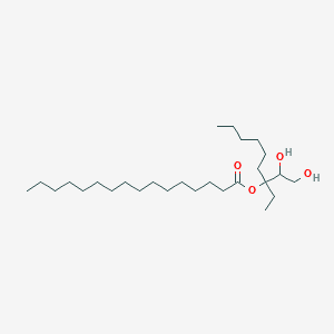 ETHYLHEXYLGLYCERYL PALMITATE 분자 구조
