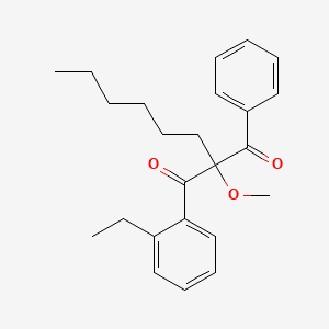 ETHYLHEXYL METHOXYDIBENZOYLMETHANE 분자 구조