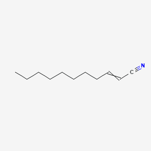 2-Undecenenitrile 분자 구조