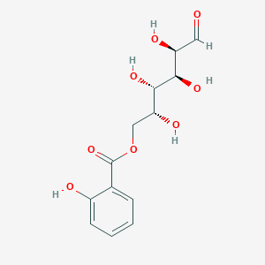 GALACTOSYL SALICYLATE 분자 구조