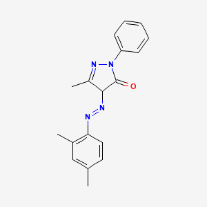 SOLVENT YELLOW 18 분자 구조