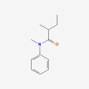 N,2-DIMETHYL-N-PHENYLBUTYRAMIDE Molecular structure