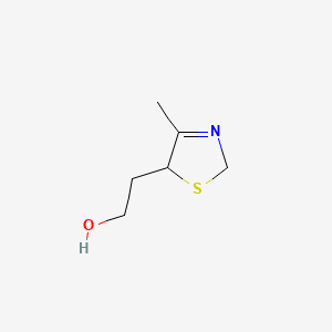2,5-DIHYDRO-4-METHYLTHIAZOL-5-ETHANOL Molecular structure