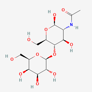 ACETYL LACTOSAMINE 분자 구조