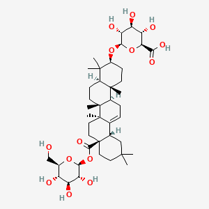 GLUCURONYL GLUCOSYLOLEANOLATE 분자 구조
