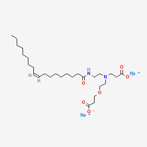 DISODIUM OLEOAMPHODIPROPIONATE Molecular structure