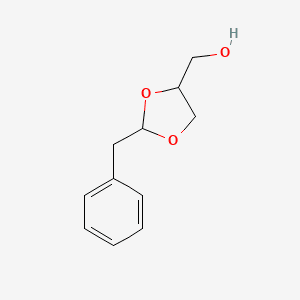 PHENYLACETALDEHYDE GLYCERYL 1,2-CYCLIC ACETAL Molecular structure